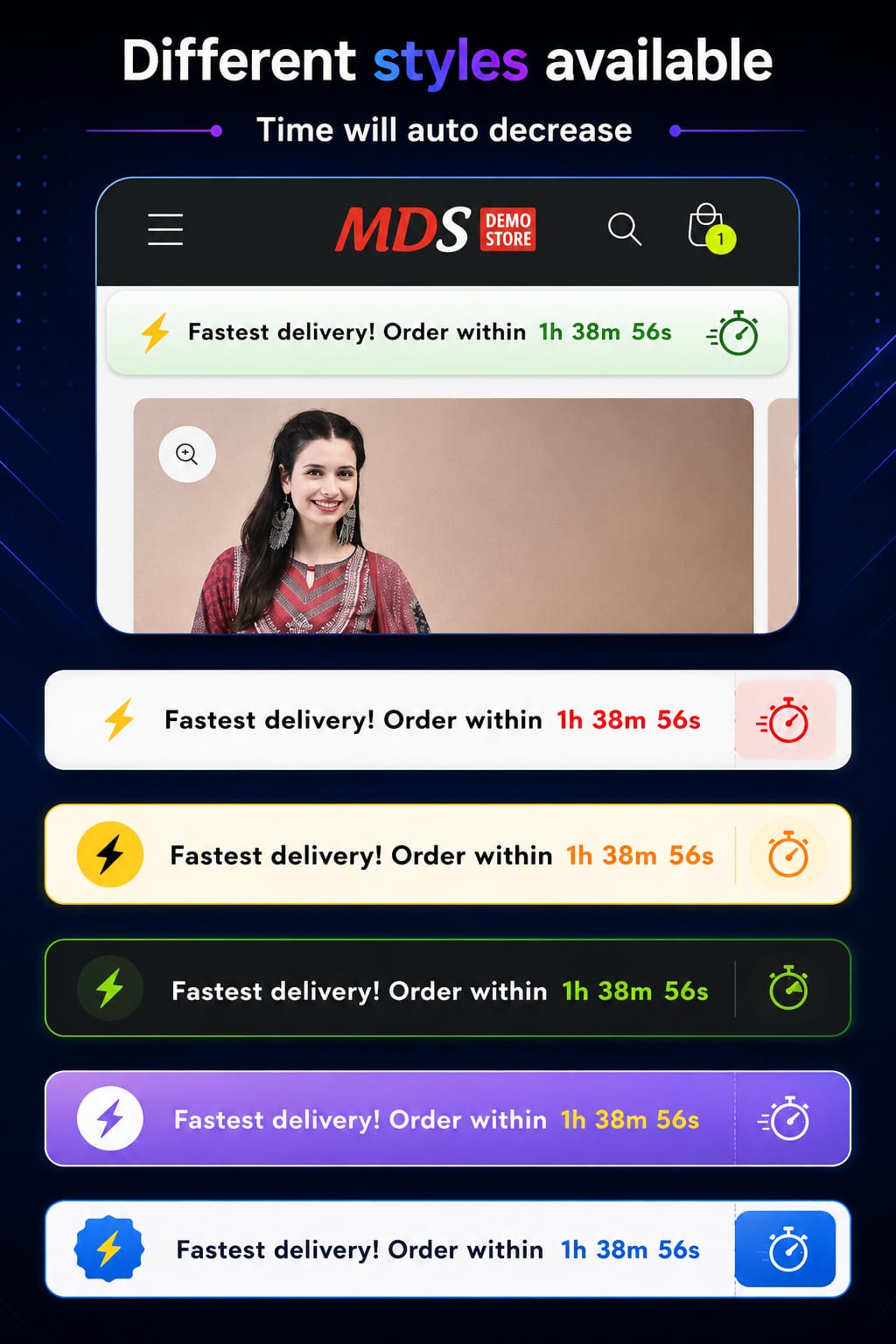 Fastest Delivery Tab